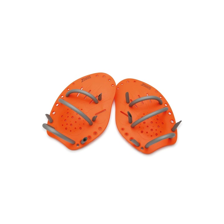 Zoggs Matrix kézi evező, unisex-felnőtt, narancssárga, M