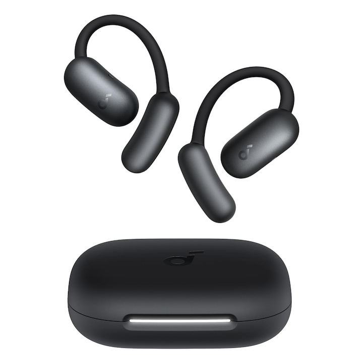 Безжични слушалки Soundcore Aerofit 2, in-ear, многоцветни, 42 часа възпроизвеждане, Bluetooth 5.4