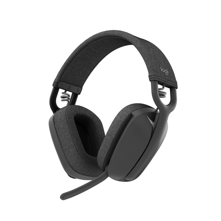 Logitech Zone Vibe 100 vezeték nélküli fejhallgató, fülre illeszkedő, mikrofonnal, többszínű, felnőtteknek