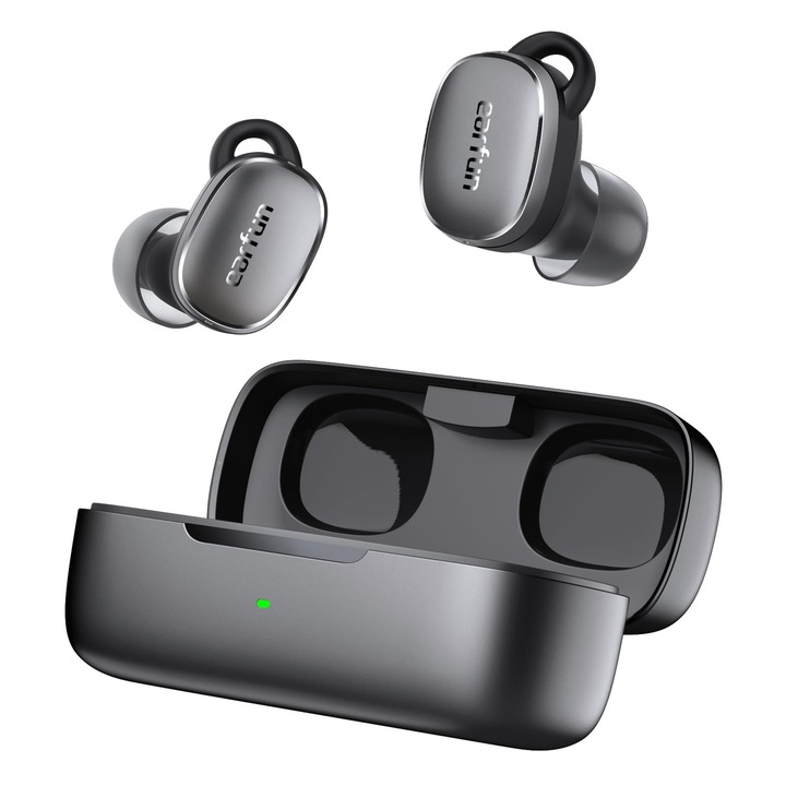 EarFun Free Pro 3 fülbe helyezhető Bluetooth fejhallgató, többszínű, 33 órás akkumulátor-üzemidő, vezeték nélküli töltés