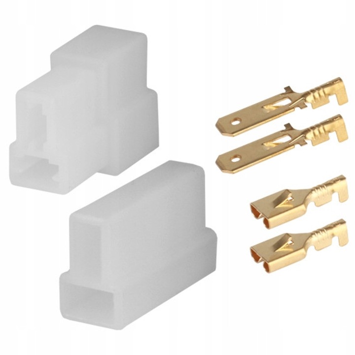 Комплект 2-пинови конектори, Me Premium, лек автомобил, дизел, 3 части