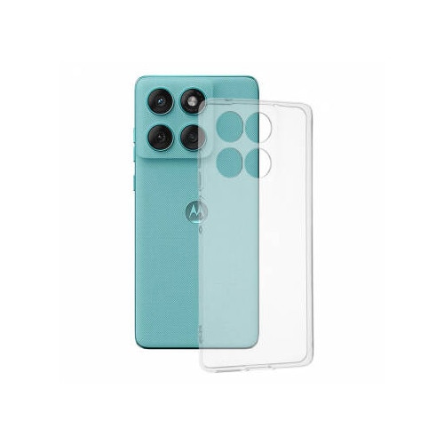 Husa pentru Motorola Edge 60 Fusion / Edge 60, Techsuit, Clear, Transparenta