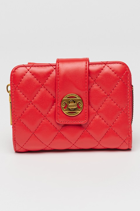 Pierre Cardin, Portofel matlasat de piele ecologica, Rosu