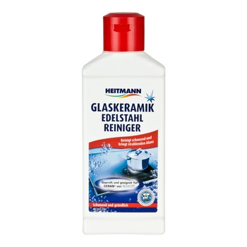 Solutie pentru curatat plite ceramice si inox, Heitmann, 250 ml Solutie pentru curatat plite ceramice si inox, Heitmann, 250 ml
