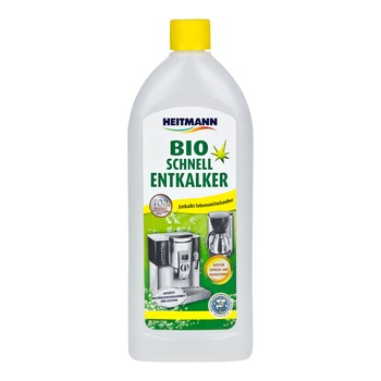 Bio decalcificator cu actiune rapida pentru aparate de uz casnic, Heitmann, 250 ml Bio decalcificator cu actiune rapida pentru aparate de uz casnic, Heitmann, 250 ml