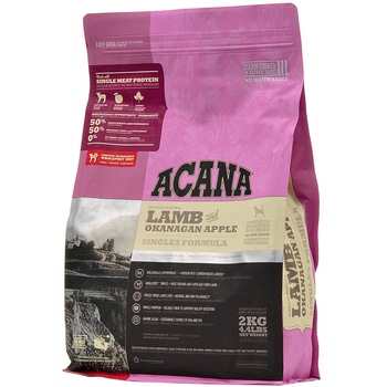 Hrana uscata pentru caini Acana Miel si Mere, 2 kg Hrana uscata pentru caini Acana Miel si Mere, 2 kg