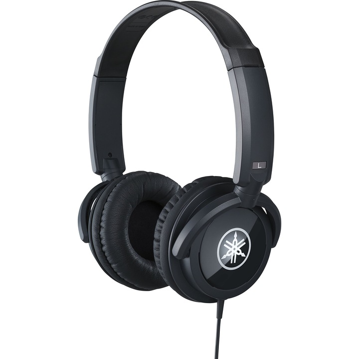 Casti Yamaha Hph-100B, Negre – Casti Supraauriculare Inchise Pentru Un Sunet Unic Si Un Ton Dinamic – Ideale Ca Accesoriu Pentru Claviaturi Si Piane Digitale Yamaha