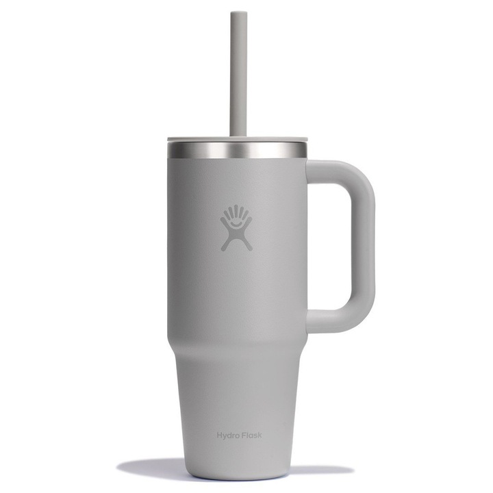 Cana termica Hydro Flask All Around Travel, 0,709l, gri brad, din otel inoxidabil 18/8