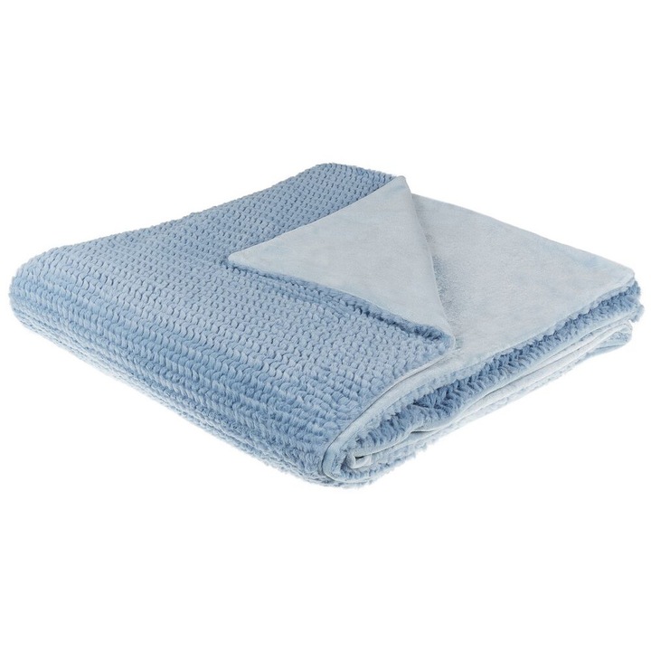 Patura Bjas 200 x 220 cm Albastru