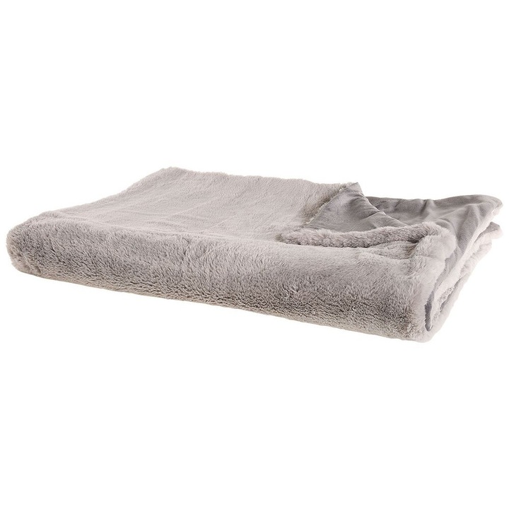 Patura Chaab 200 x 220 cm Gri deschis