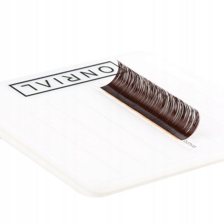 Radacini false ONRIAL DARK CHOCOLATE, 21 benzi, D 0,10, 6-13 mm, culoare ciocolata inchisa