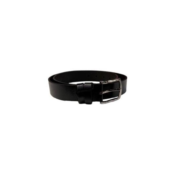 Curea barbati, Piele naturala, Latime - 3, Neagra, Lungime, Negru, 170