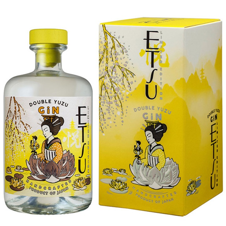 Gin Etsu Double Yuzu, 43%, 0.7l