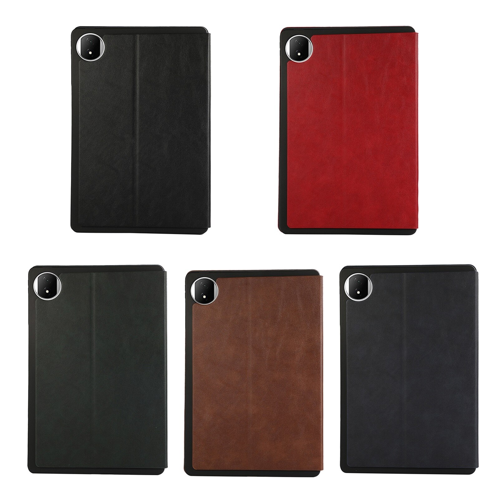Husa tableta pentru Honor MagicPad 2 12.3, TPU + piele, tip carte cu suport, inchidere magnetica, bleumarin