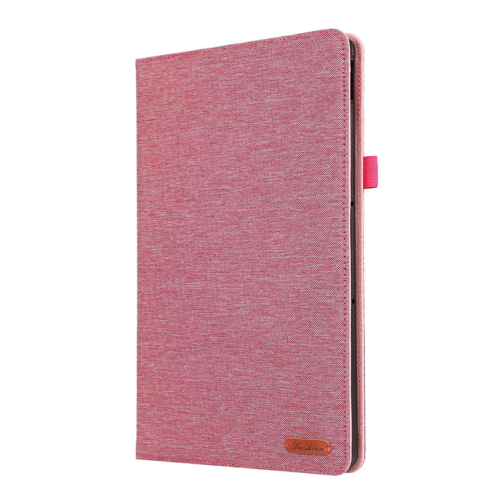 Husa tableta pentru Honor MagicPad 2 12.3, textura de piele, design orizontal cu acces port USB-C, rosu vin