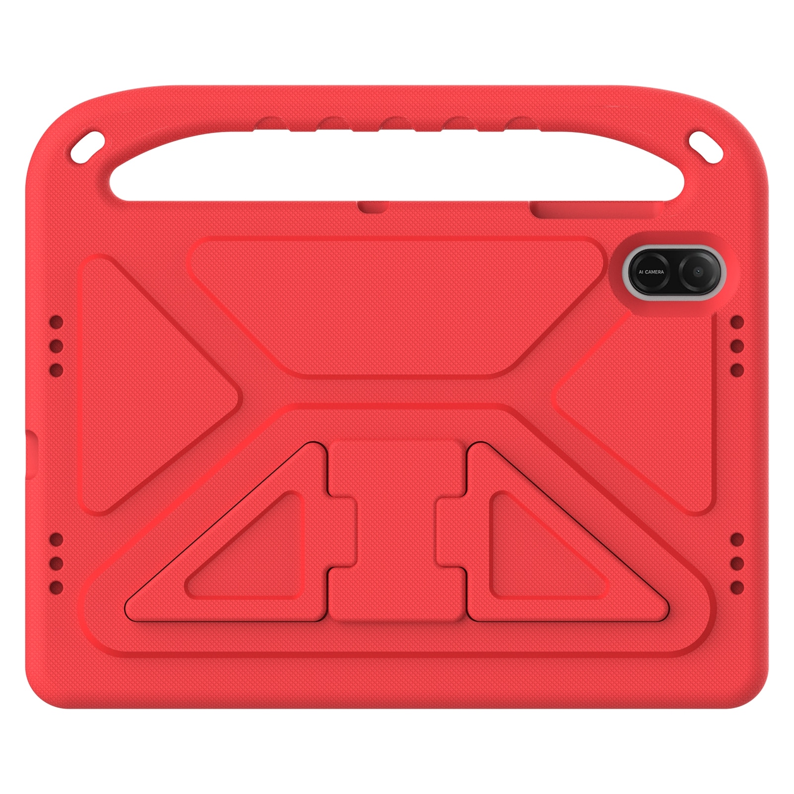 Husa tableta pentru Honor Pad X8a, portabila cu manere, EVA rezistenta la socuri, rosu