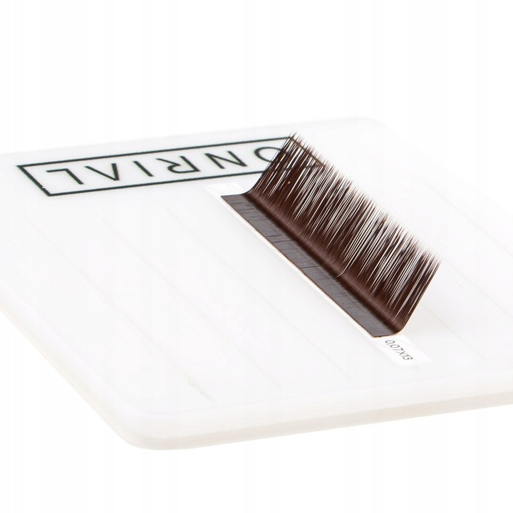 Radacini false ONRIAL DARK CHOCOLATE, set 21 benzi, L 0,10, 9 mm, culoare ciemnbraun