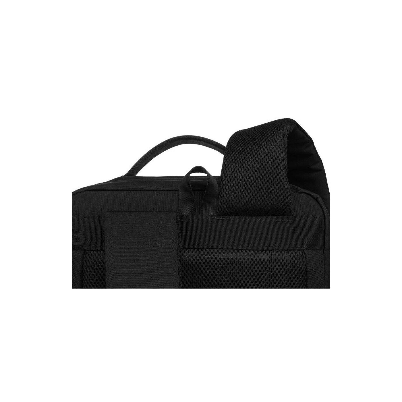 Ghiozdan de calatorie Peterson cu compartiment pentru laptop, port USB, 40x30x11cm, negru