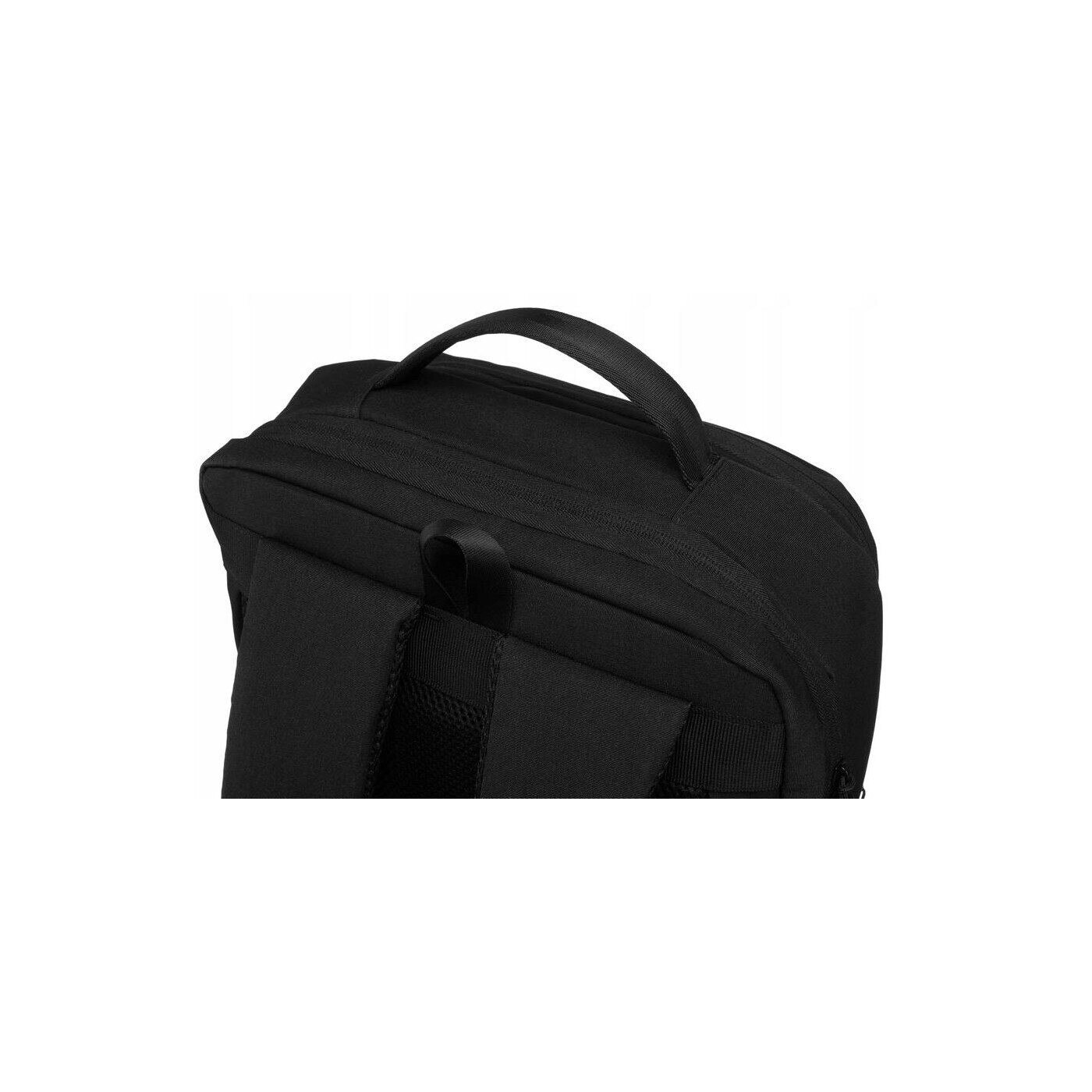 Ghiozdan de calatorie Peterson cu compartiment pentru laptop, port USB, 40x30x11cm, negru