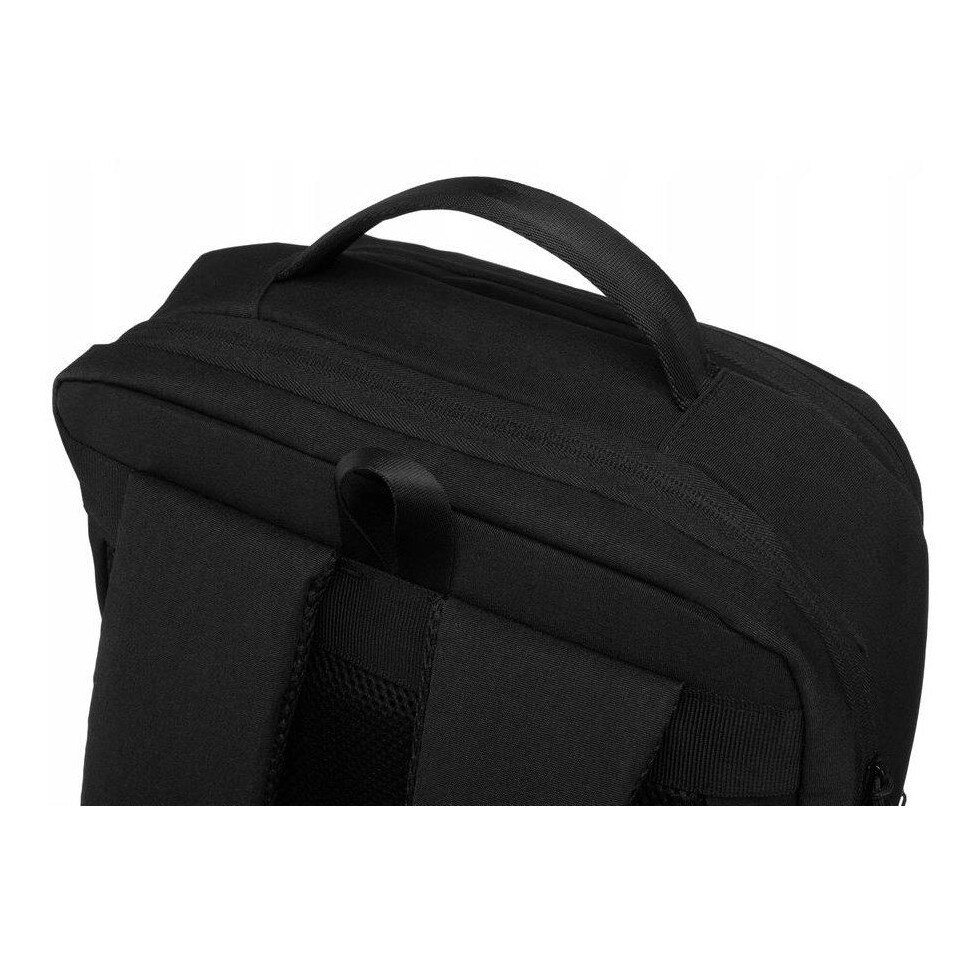 Ghiozdan de calatorie Peterson cu compartiment pentru laptop, port USB, 40x30x11cm, negru