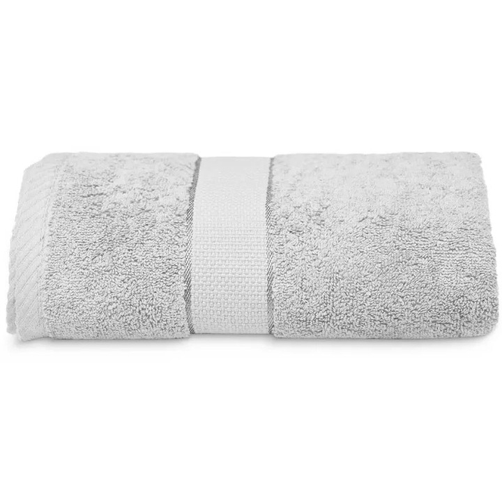 Хавлиена кърпа за баня от 100% памук, 600гр/м2, 50x100см, Esli - Сиво