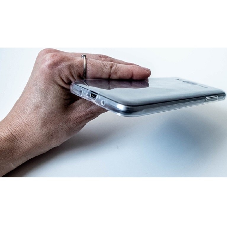 Husa din silicon compatibila iPhone 16, subtire, transparenta, 0,5 mm