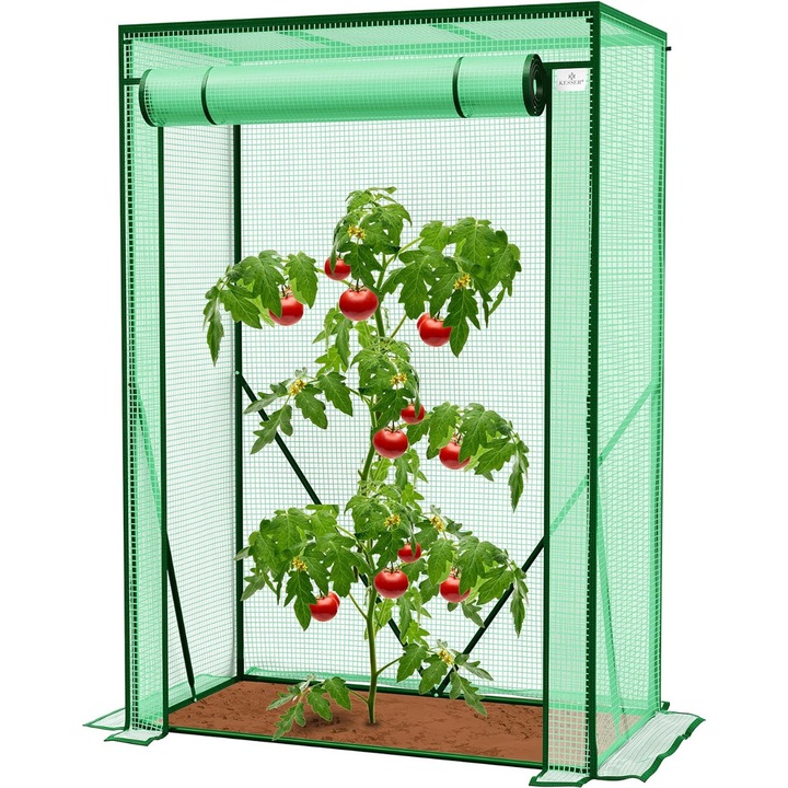 Sere Top Gift, 100x50x150cm, metal, folia PVC, pentru legume, balcon