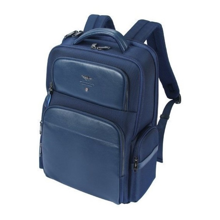 Rucsac, Aeronautica Militare, Poliester, 45 x 37 x 19 cm, Albastru