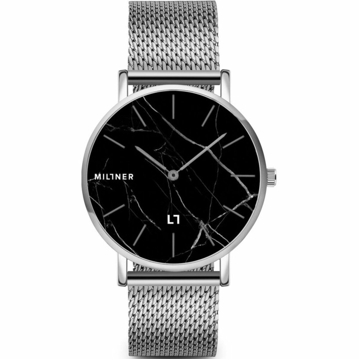 Ceas de mana dama Millner, 39 mm, quartz, cristal mineral
