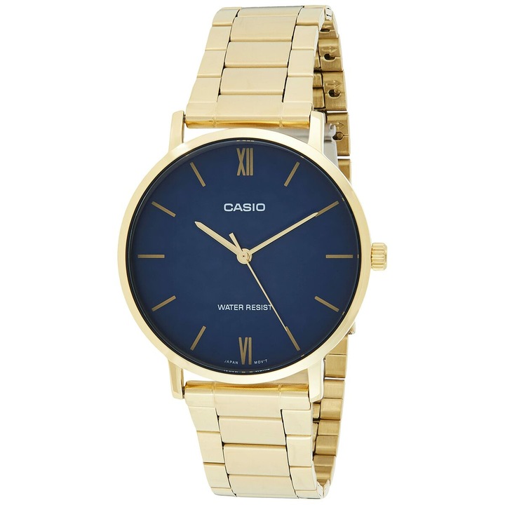 Ceas barbatesc Casio COLLECTION (O 40 mm), inox, auriu
