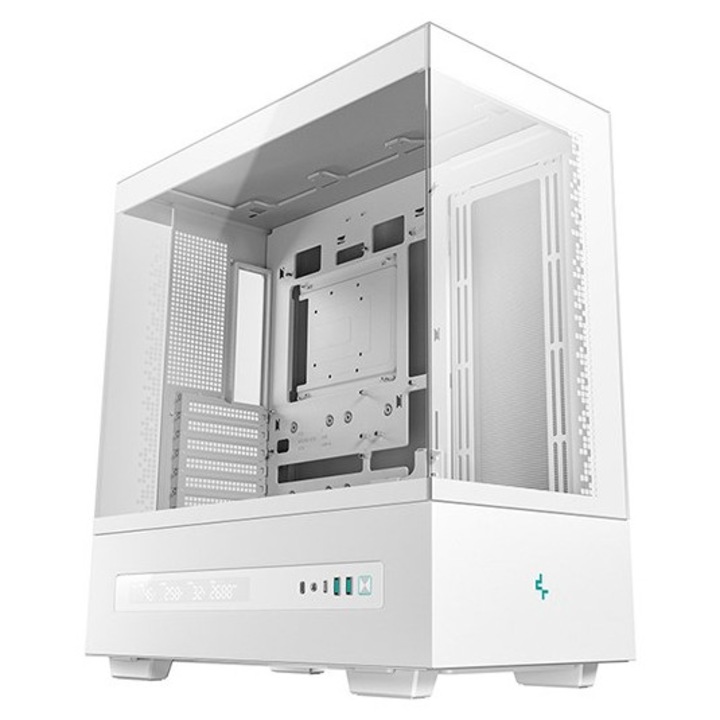 Компютърна кутия DeepCool кутия Case ATX - CH690 DIGITAL White R-CH690-WHNNA0D-G-1