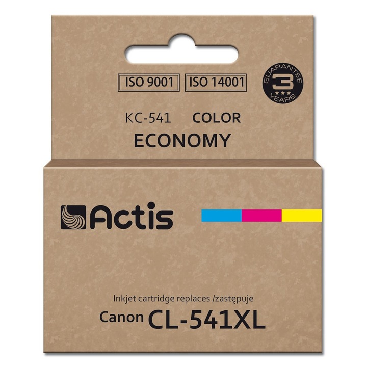 Cartus imprimanta Actis KC-541, zamiennik Canon CL-541XL, 18 ml, multicolor, set 1 buc.