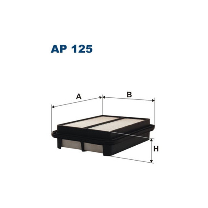 Filtron AP 125 légszűrő 222x164x52mm