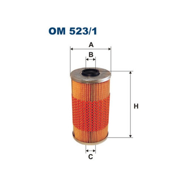 Filtron OM 523/1 olajszűrő 82x158mm