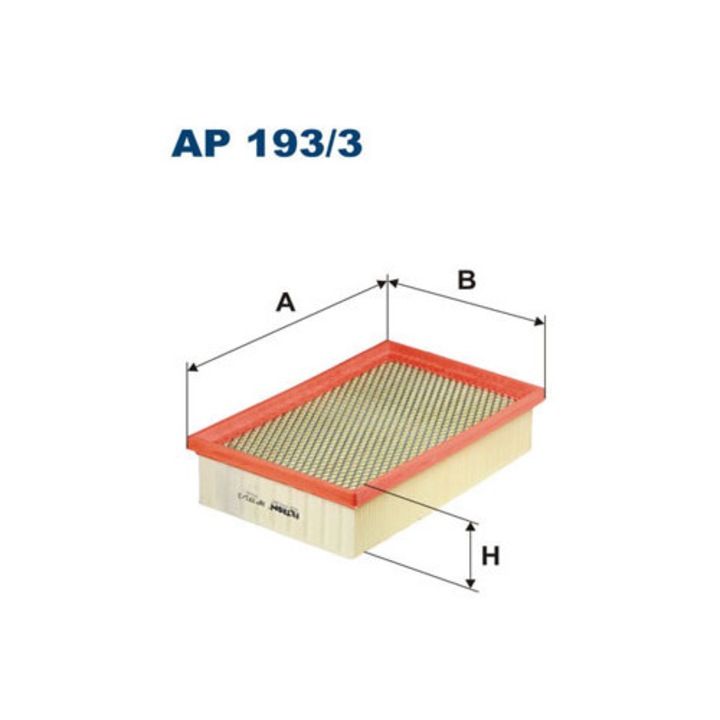 Levegőszűrő Filtron AP 193/3 246x161x59mm