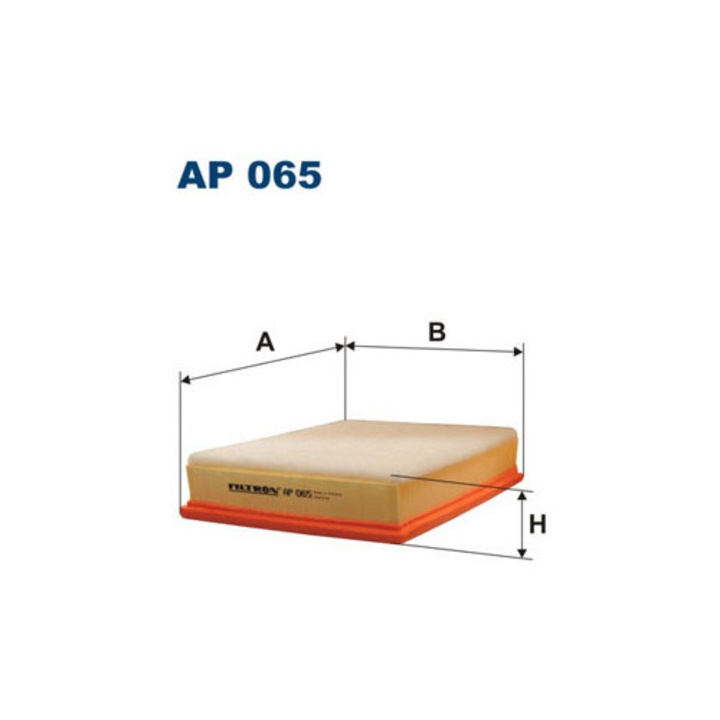Filtron AP 065 légszűrő 286x213x56mm