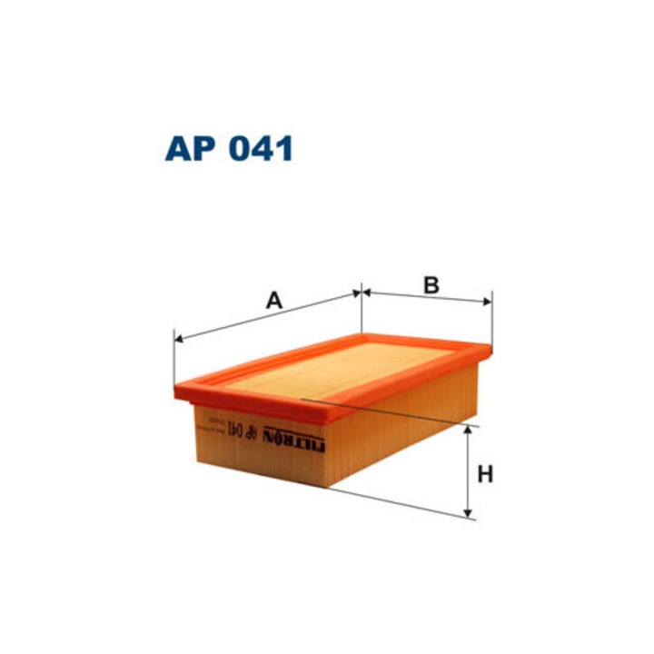 Filtron AP 041 légszűrő, 242x131x58mm