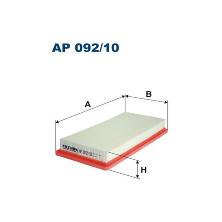 Filtron AP 092/10 légszűrő 321x150x40mm