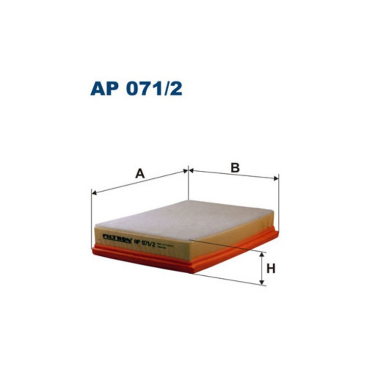 Filtron AP 071/2 légszűrő 210x165x45mm