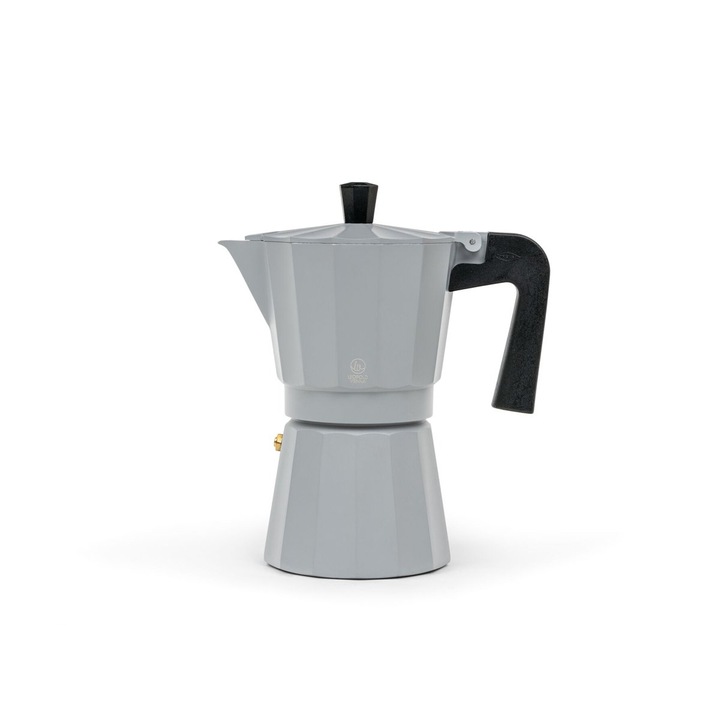 Газова машина за еспресо Leopold Vienna, 6 чаши, 400 мл, сива