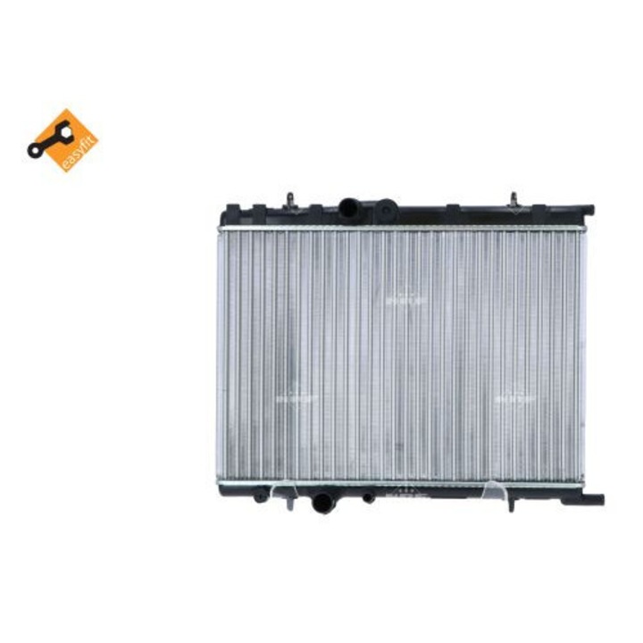 Hűtőrendszer hűtő, NRF, 563x380x23mm, alumínium, 53424A