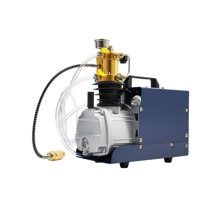 Búvárkompresszor, 0-30 MPa, 76 dB, 1800 W, ezüst