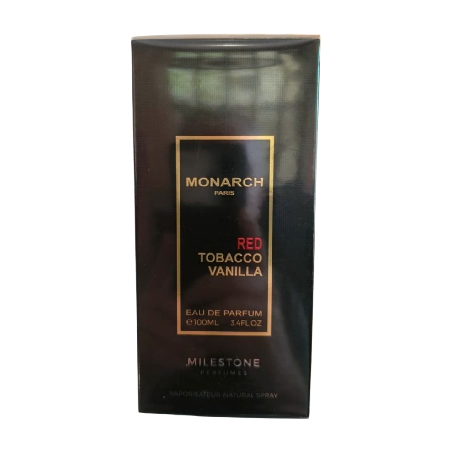 Apa de parfum, Milestone, RED TABACCO VANILLA, unisex, 100 ml