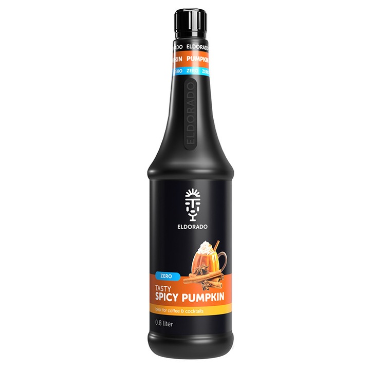 Sirop fara zahar / Sugar Free Dovleac condimentat ( Spiced Pumpkin ) 0.8L PET