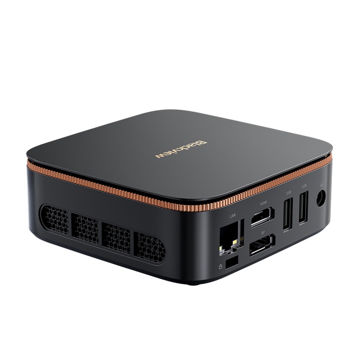 Mini PC Blackview MP20, Intel Twin Lake N150, Win11 pro, 4 mag4 szál, SODIMM DDR4 *1, Egycsatornás 16GB / Kétcsatornás 8GB, 256GB, Szürke