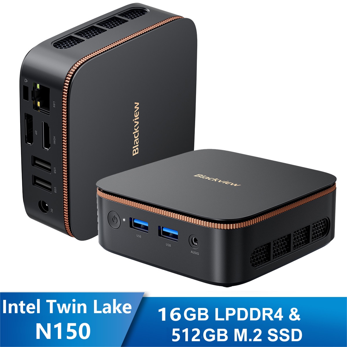 Mini PC GMKtec G3 PLUS Intel N150 16GB RAM + 512GB SSD WIN 11 Pro