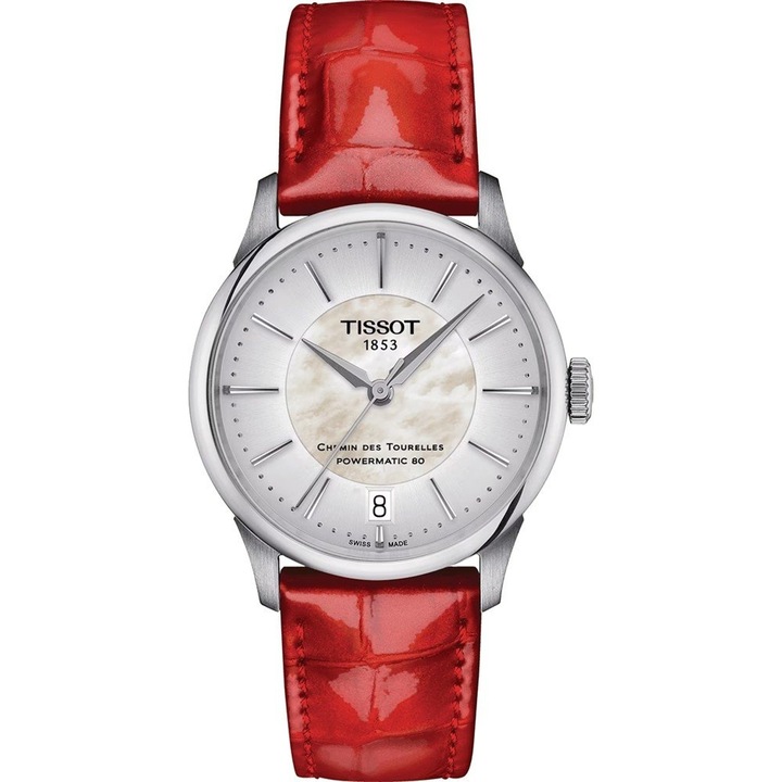 Дамски часовник Tissot, Chemin des Tourelles T1392071611100, Аналогов