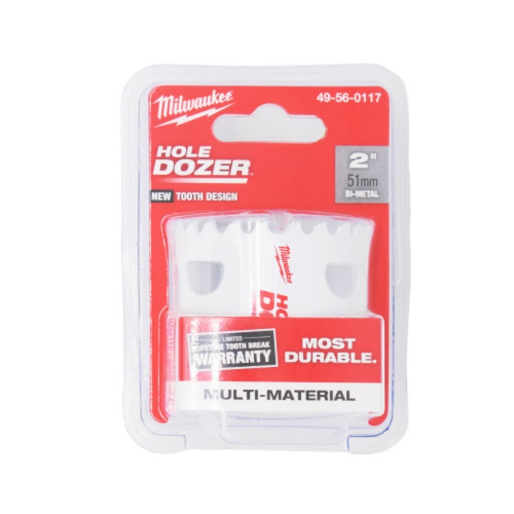 MILWAUKEE Carota Bi-Metal HOLE DOZER 4/6 -51MM, 49560117