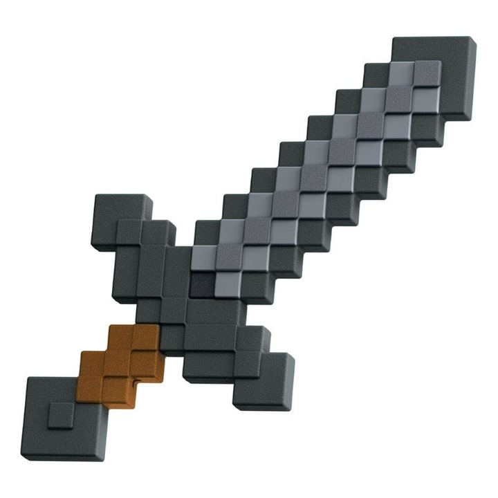 Sabie din plastic Minecraft Stone 43 cm