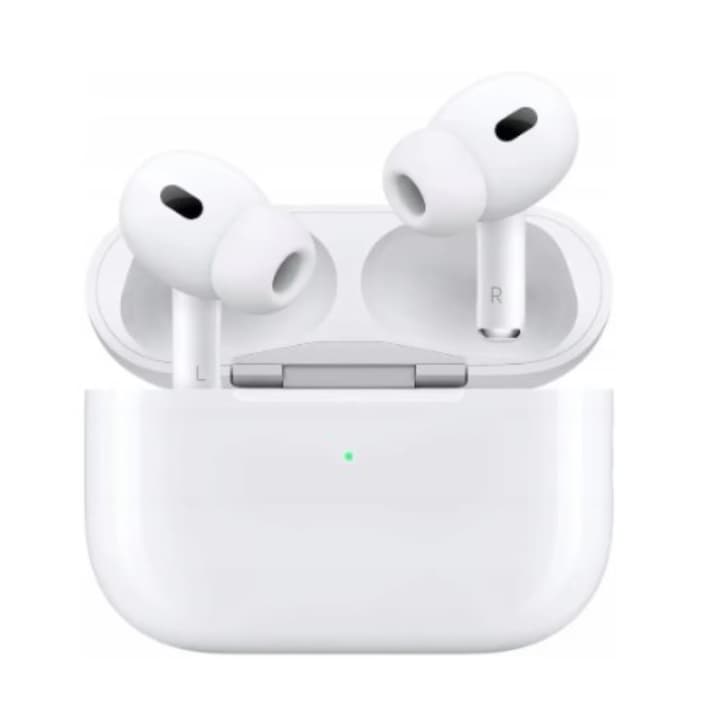 Безжични слушалки, BeSmart, AirPods Pro 2, ANC, Бели